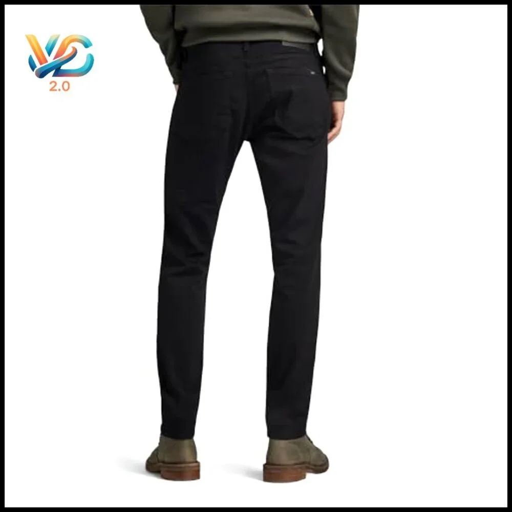 Slim Fit Jeans Classic Minimal‎ Stretch Sustainable Denim Mid Rise